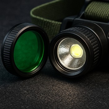 Сменные зелёные и красные фильтры для налобного фонаря