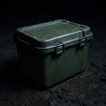 Коробка с оснасткой, которую легко вымыть после рыбалки